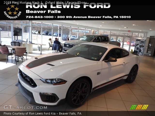 2023 Ford Mustang Mach 1 in Oxford White