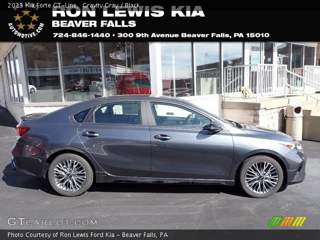 2023 Kia Forte GT-Line in Gravity Gray