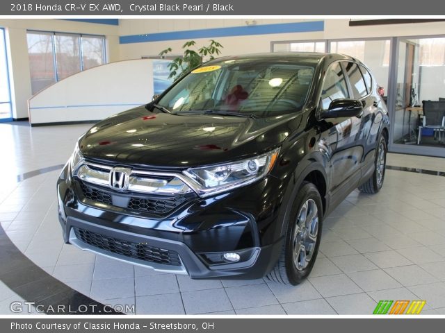 2018 Honda CR-V EX AWD in Crystal Black Pearl