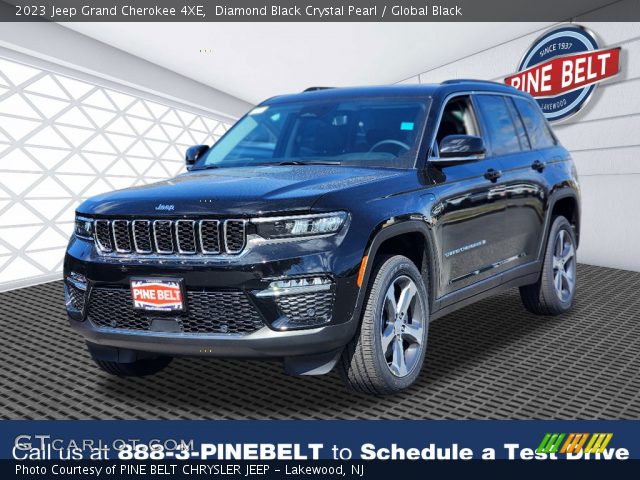 2023 Jeep Grand Cherokee 4XE in Diamond Black Crystal Pearl