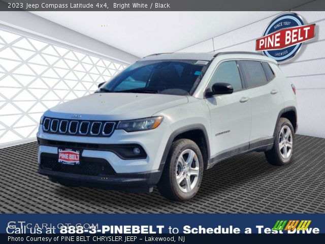 2023 Jeep Compass Latitude 4x4 in Bright White