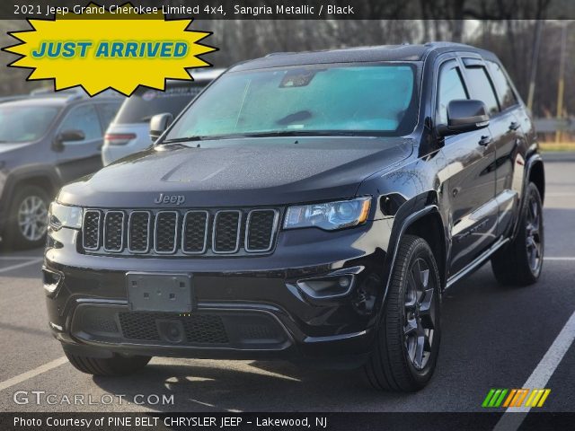 2021 Jeep Grand Cherokee Limited 4x4 in Sangria Metallic