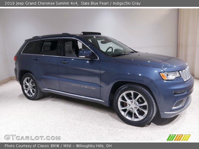 2019 Jeep Grand Cherokee Summit 4x4 in Slate Blue Pearl