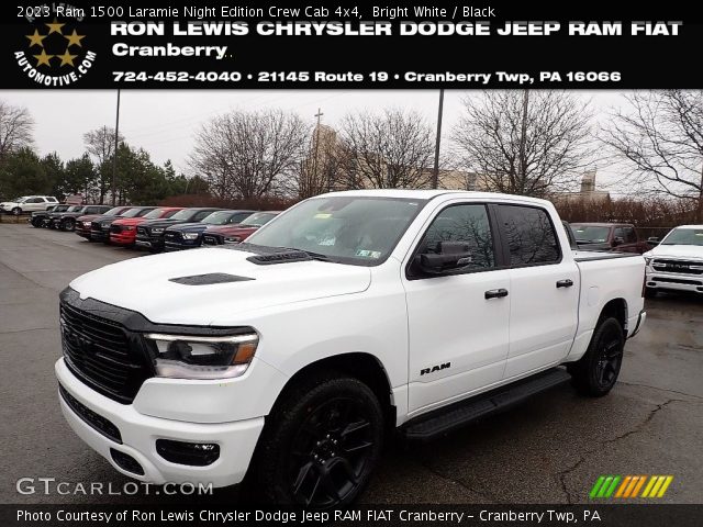 2023 Ram 1500 Laramie Night Edition Crew Cab 4x4 in Bright White