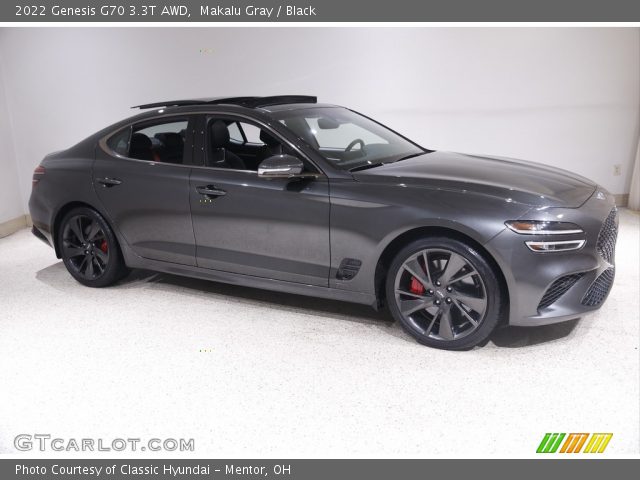 2022 Genesis G70 3.3T AWD in Makalu Gray