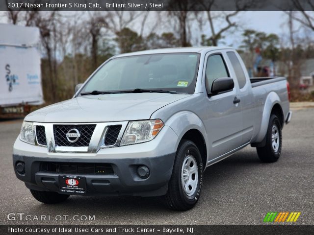 2017 Nissan Frontier S King Cab in Brilliant Silver