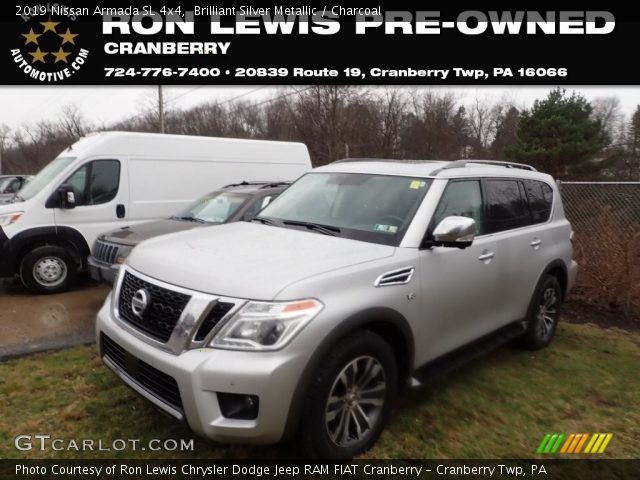 2019 Nissan Armada SL 4x4 in Brilliant Silver Metallic