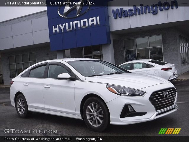 2019 Hyundai Sonata SE in Quartz White Pearl