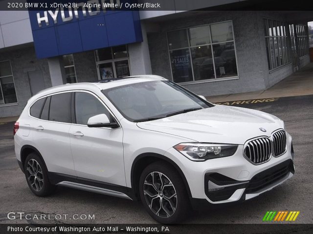 2020 BMW X1 xDrive28i in Alpine White