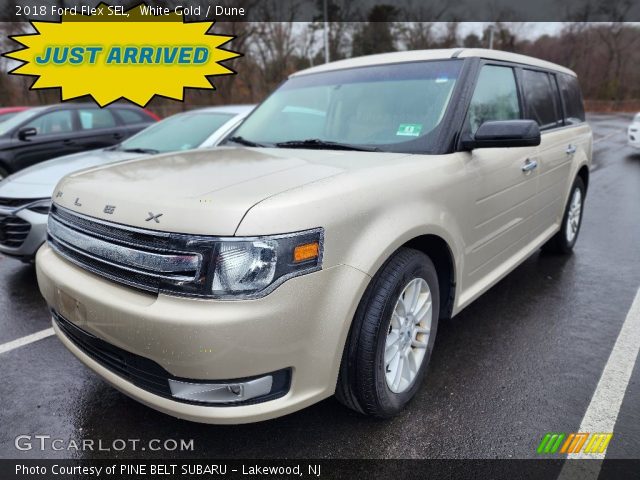 2018 Ford Flex SEL in White Gold