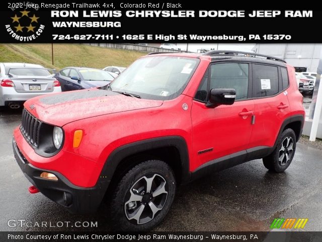 2022 Jeep Renegade Trailhawk 4x4 in Colorado Red