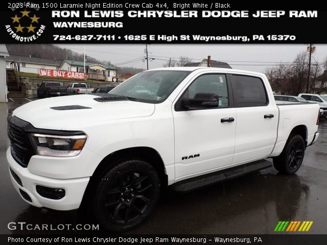 2023 Ram 1500 Laramie Night Edition Crew Cab 4x4 in Bright White