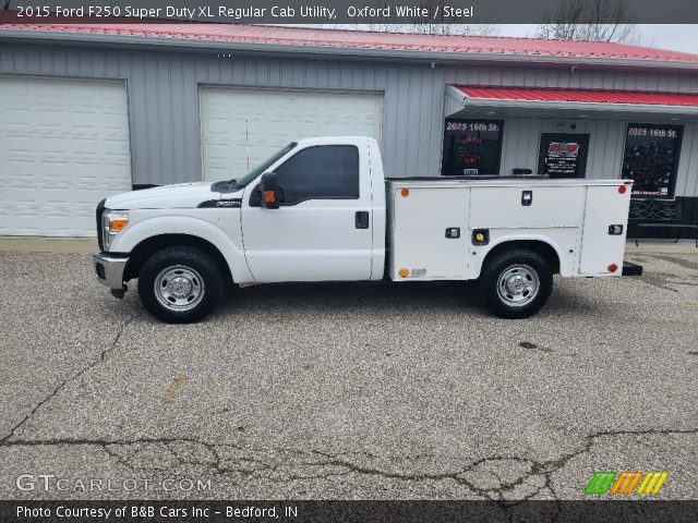 2015 Ford F250 Super Duty XL Regular Cab Utility in Oxford White
