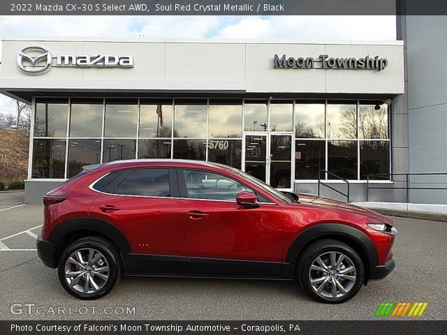 2022 Mazda CX-30 S Select AWD in Soul Red Crystal Metallic