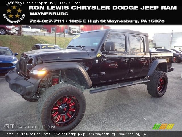 2021 Jeep Gladiator Sport 4x4 in Black