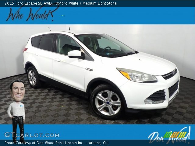2015 Ford Escape SE 4WD in Oxford White