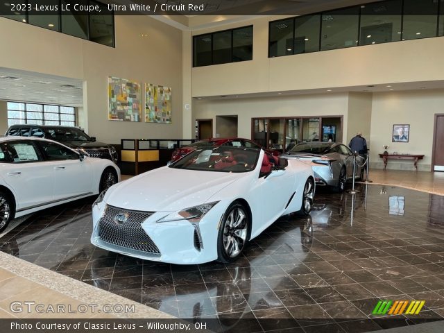 2023 Lexus LC Coupe in Ultra White