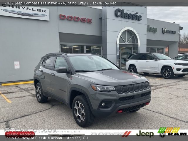 2022 Jeep Compass Trailhawk 4x4 in Sting Gray