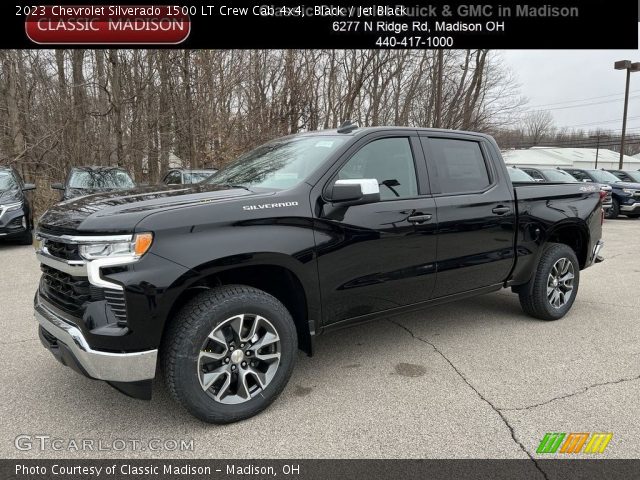 2023 Chevrolet Silverado 1500 LT Crew Cab 4x4 in Black