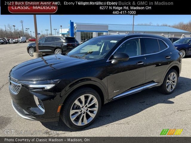 2023 Buick Envision Avenir AWD in Ebony Twilight Metallic