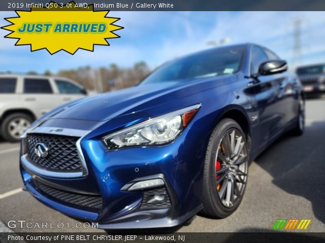 2019 Infiniti Q50 3.0t AWD in Iridium Blue