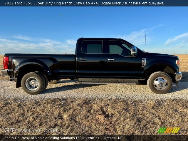 2022 Ford F350 Super Duty King Ranch Crew Cab 4x4 in Agate Black
