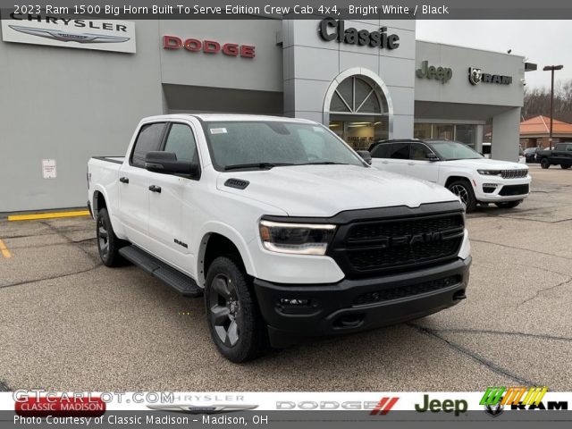 2023 Ram 1500 Big Horn Built To Serve Edition Crew Cab 4x4 in Bright White