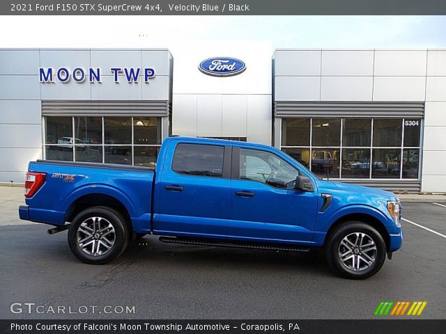 2021 Ford F150 STX SuperCrew 4x4 in Velocity Blue