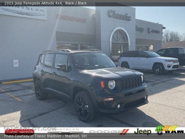 2023 Jeep Renegade Altitude 4x4 in Black