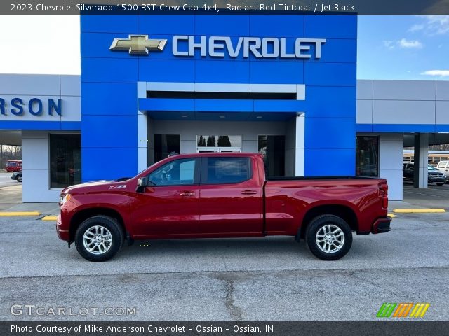 2023 Chevrolet Silverado 1500 RST Crew Cab 4x4 in Radiant Red Tintcoat