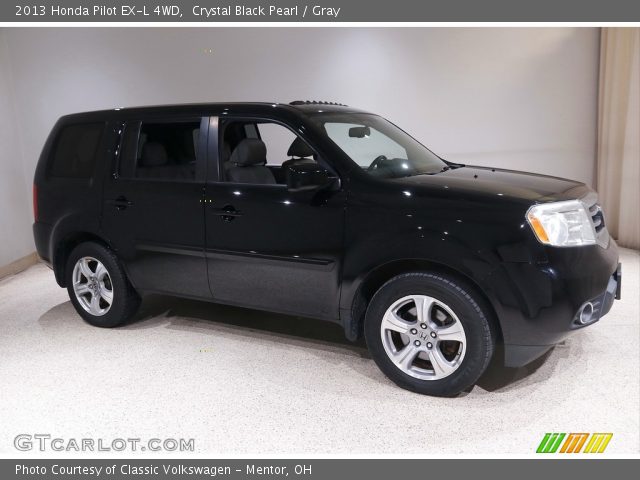 2013 Honda Pilot EX-L 4WD in Crystal Black Pearl