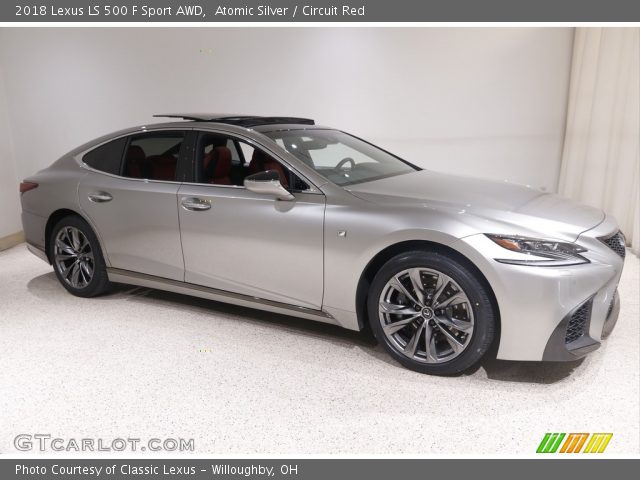 2018 Lexus LS 500 F Sport AWD in Atomic Silver