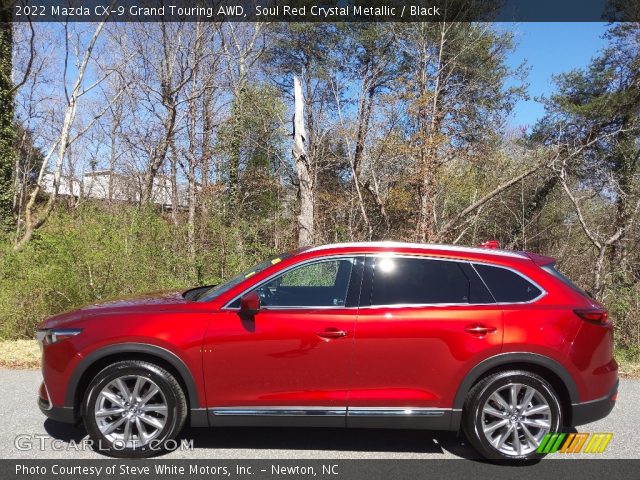 2022 Mazda CX-9 Grand Touring AWD in Soul Red Crystal Metallic