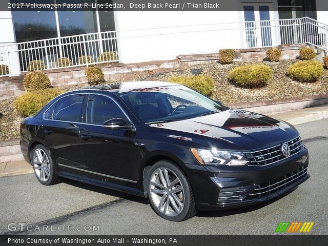 2017 Volkswagen Passat R-Line Sedan in Deep Black Pearl