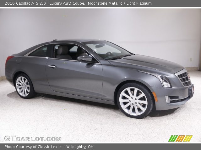 2016 Cadillac ATS 2.0T Luxury AWD Coupe in Moonstone Metallic