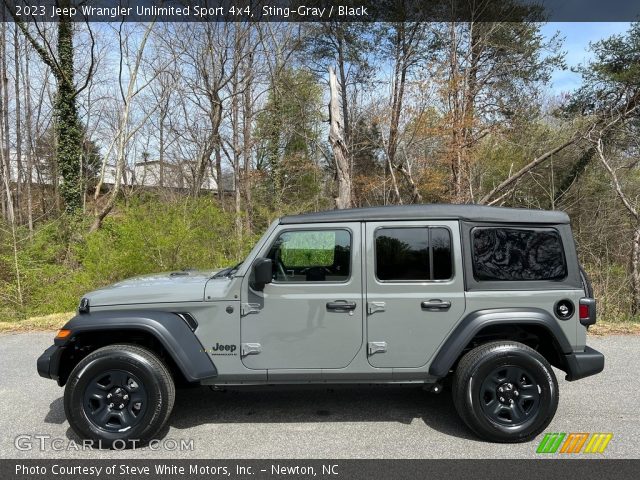 2023 Jeep Wrangler Unlimited Sport 4x4 in Sting-Gray