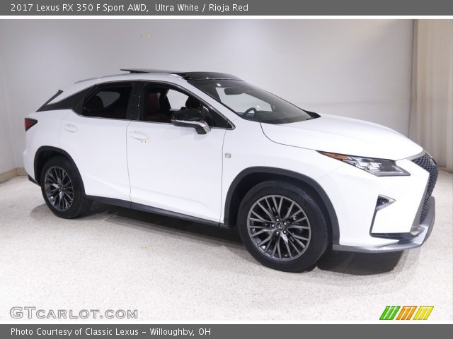 2017 Lexus RX 350 F Sport AWD in Ultra White