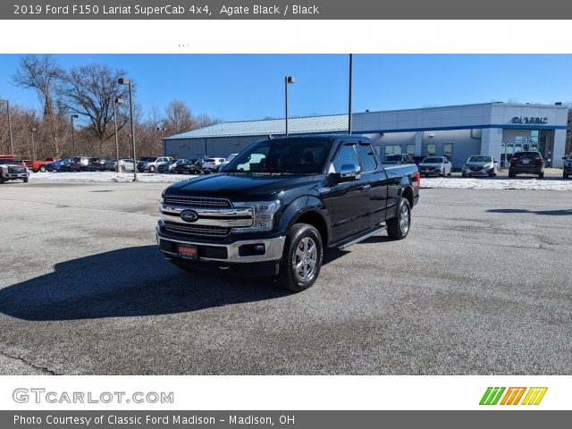 2019 Ford F150 Lariat SuperCab 4x4 in Agate Black