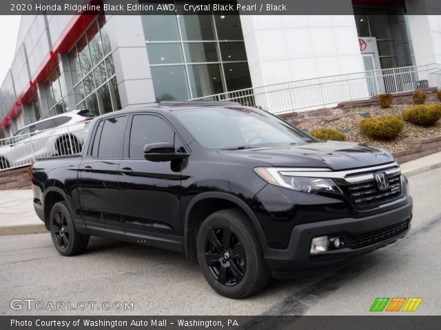 2020 Honda Ridgeline Black Edition AWD in Crystal Black Pearl