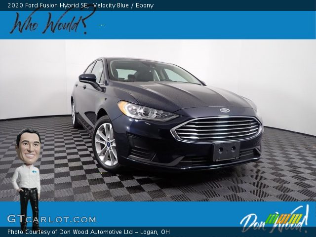 2020 Ford Fusion Hybrid SE in Velocity Blue