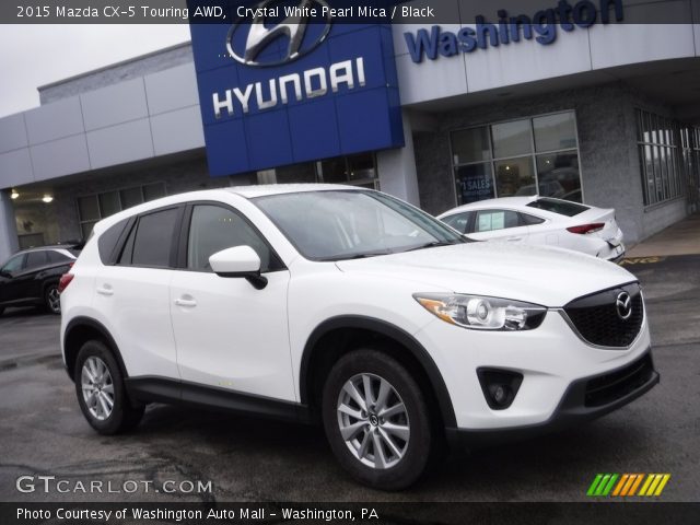 2015 Mazda CX-5 Touring AWD in Crystal White Pearl Mica