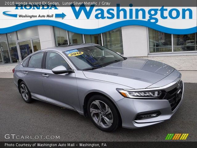 2018 Honda Accord EX Sedan in Lunar Silver Metallic