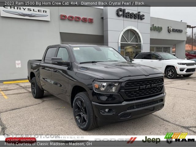 2023 Ram 1500 Big Horn Crew Cab 4x4 in Diamond Black Crystal Pearl