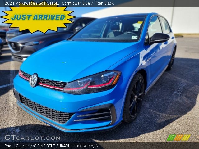 2021 Volkswagen Golf GTI SE in Cornflower Blue