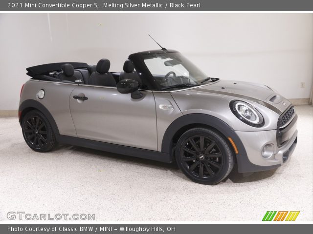 2021 Mini Convertible Cooper S in Melting Silver Metallic