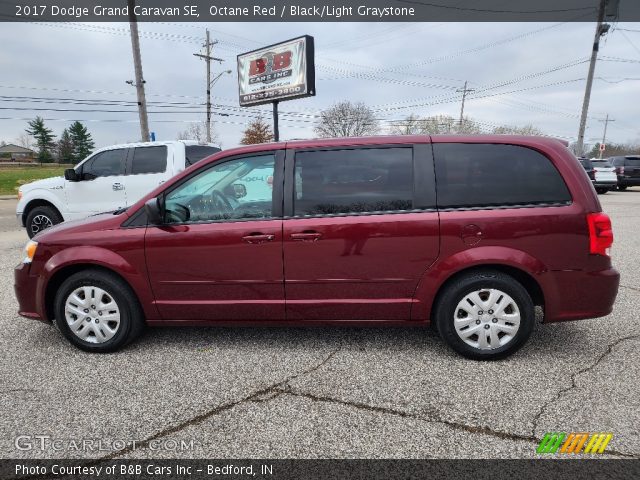 2017 Dodge Grand Caravan SE in Octane Red