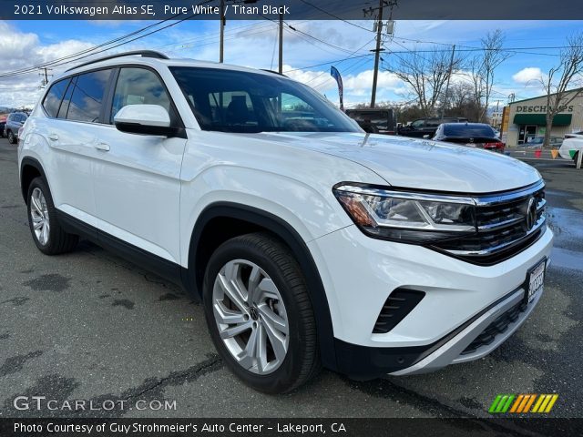 2021 Volkswagen Atlas SE in Pure White