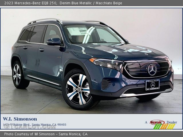2023 Mercedes-Benz EQB 250 in Denim Blue Metallic