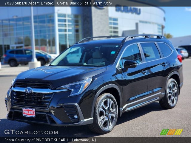 2023 Subaru Ascent Limited in Crystal Black Silica