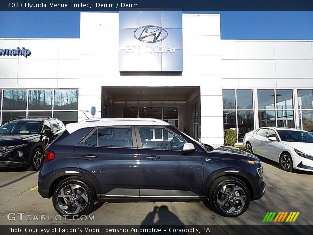2023 Hyundai Venue Limited in Denim